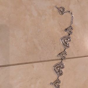 Beautiful/ Gorgeous Brighten Belt with Sworski Crystal… lobster closures… 42”